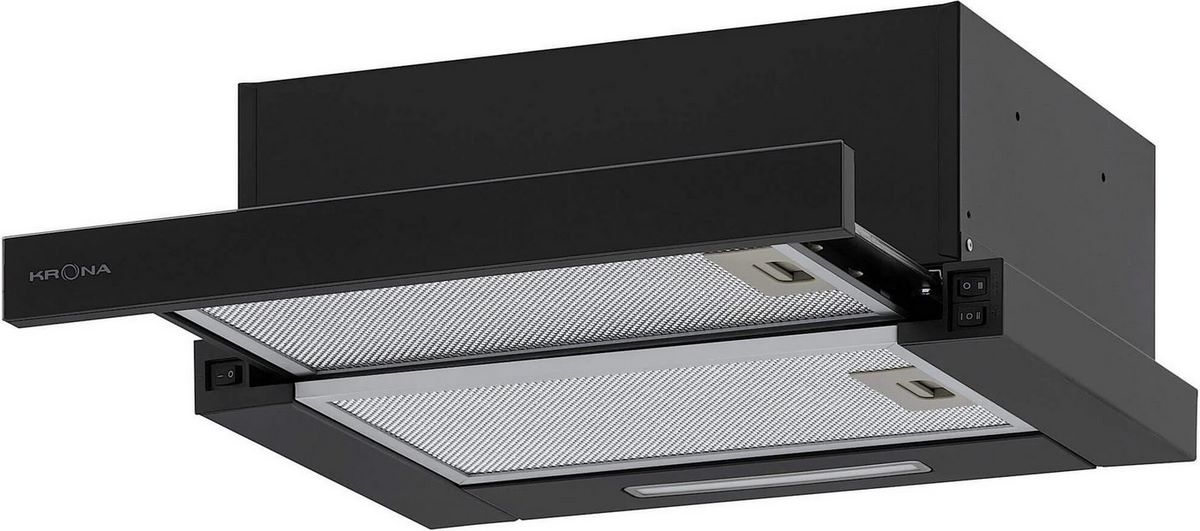 Кухонная вытяжка Krona Kamilla F 450 black КА-00009802 (черный) - фото