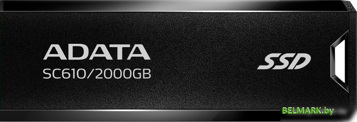 Внешний накопитель ADATA SC610 2TB SC610-2000G-CBK/RD - фото