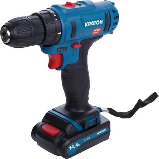 Дрель-шуруповерт Кратон CD-12-Li-1.5 31101054 (с 2-мя АКБ, кейс) - фото2