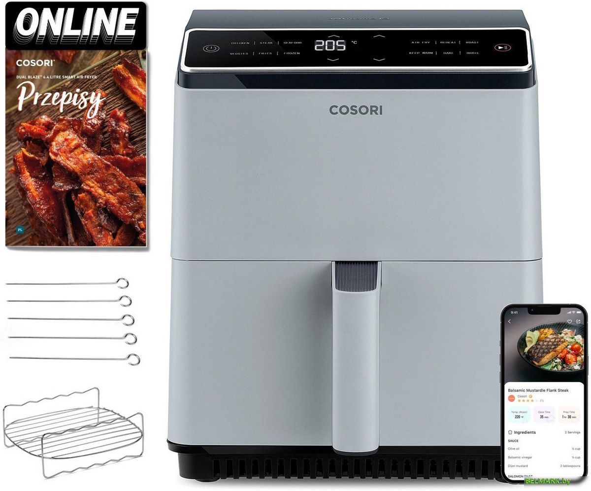 Аэрофритюрница Cosori Dual Blaze Air Fryer CAF-P583S-AEUR - фото