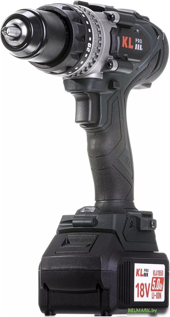 Ударная дрель-шуруповерт KLPRO KLDM18BHX-50 (с 2-мя АКБ, кейс) - фото2