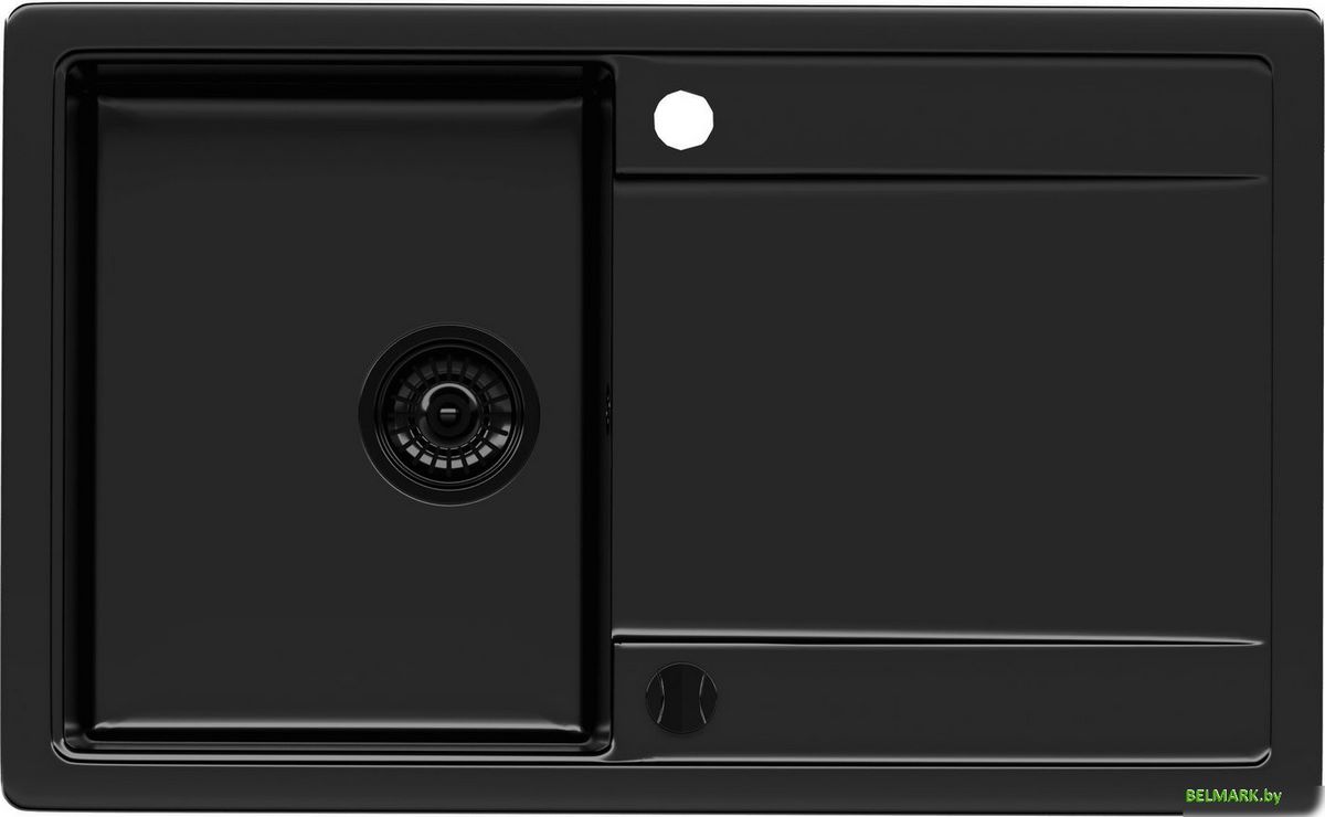 Кухонная мойка Kernau KGS Z 4575 1B1D Deep Black - фото2