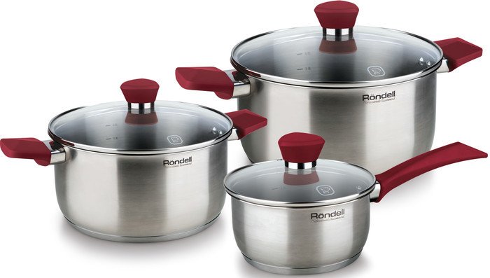 Набор кастрюль Rondell RDS-817 - фото
