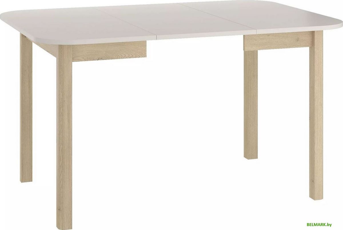 Кухонный стол Signal Dante II 90-130/90 (кашемир/дуб кремона) - фото
