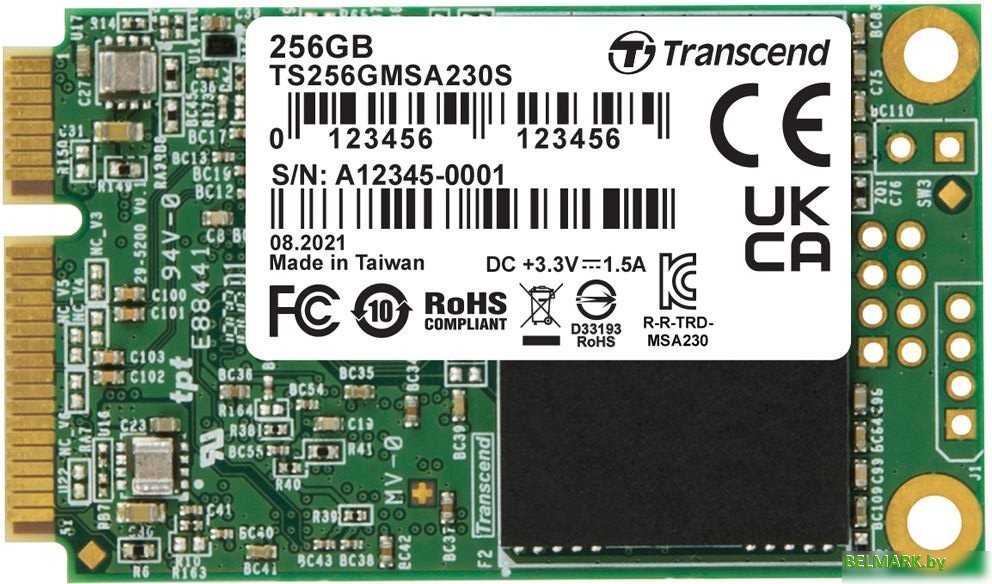 SSD Transcend 370S 256GB TS256GMSA370S - фото