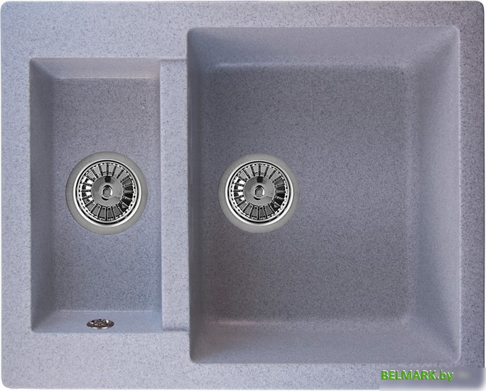 Кухонная мойка Berge BR-6150 (серый матовый) - фото