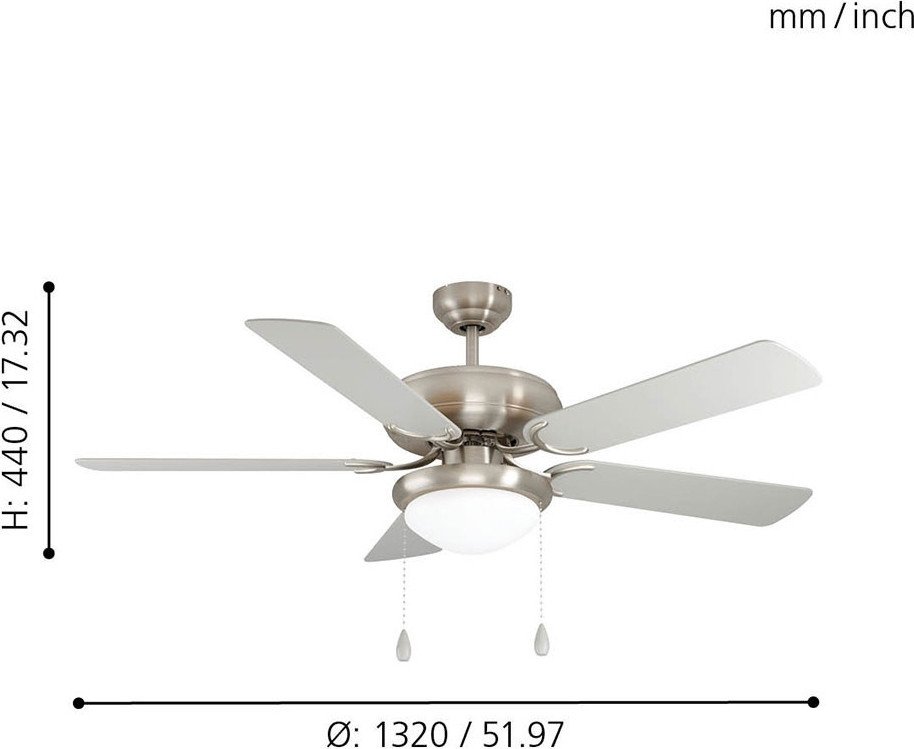 Вентилятор Eglo Ballina 35078 - фото2