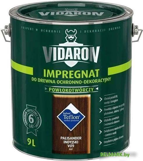 Пропитка Vidaron Impregnant V09 9 л (индийский палисандр) - фото