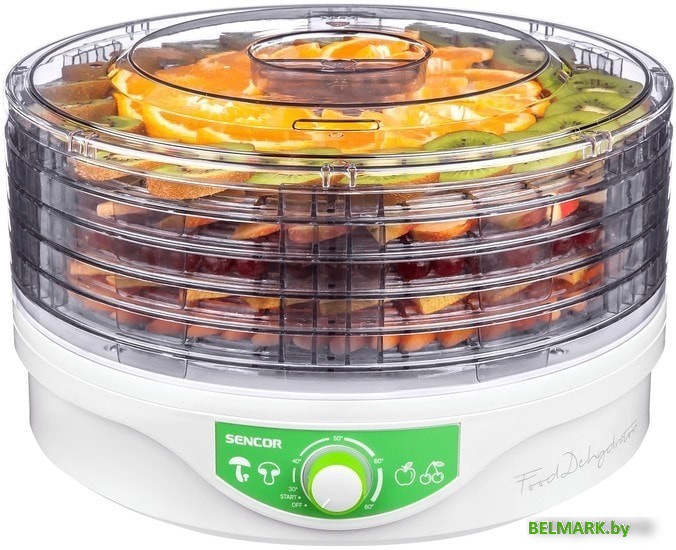 Сушилка для овощей и фруктов Sencor SFD 2105WH - фото