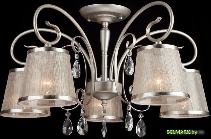 Люстра Евросвет Liona 60065/5 (серебристый) - фото2