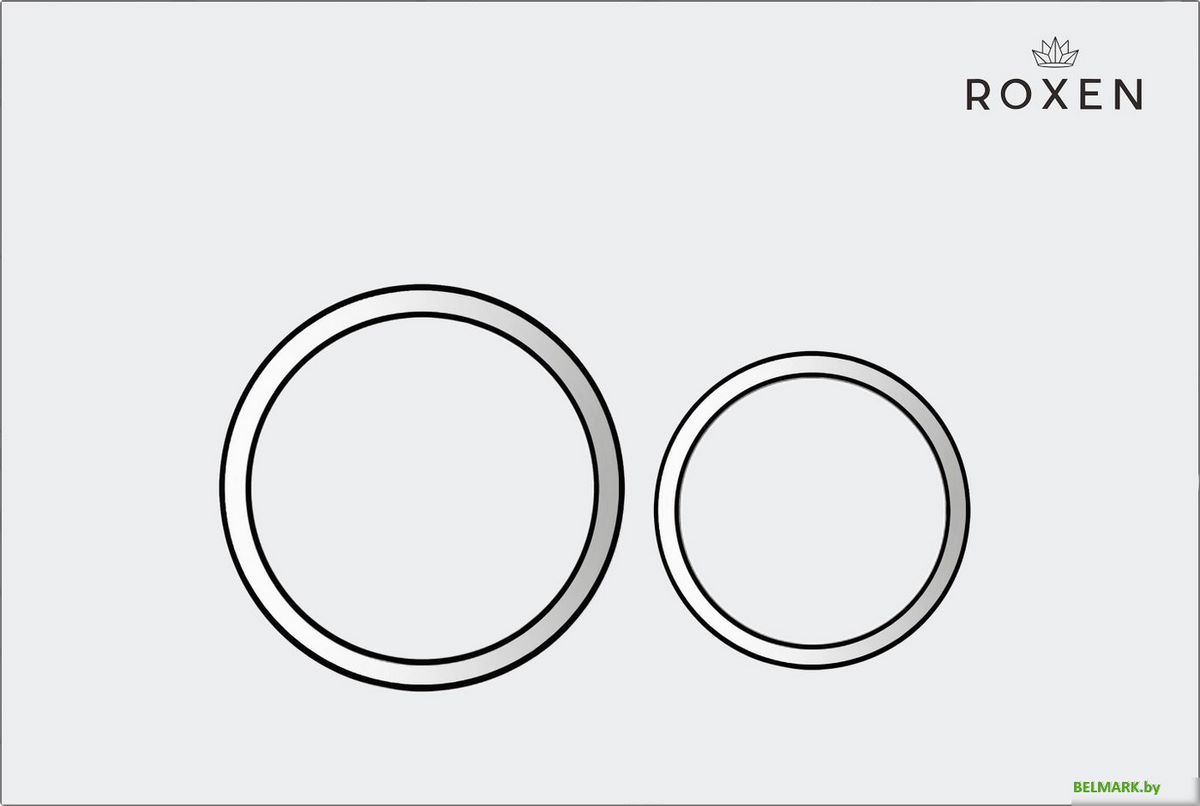 Унитаз подвесной Roxen Vine Tornado в комплекте с инсталляцией StounFix Dual Fresh 6 в 1 979007 (кнопка: белый глянцевый) - фото2