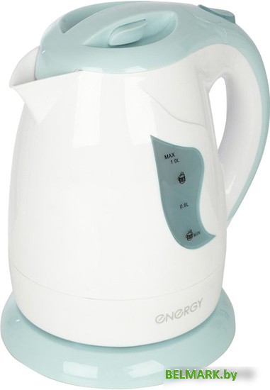 Электрический чайник Energy E-209 (белый/голубой) - фото
