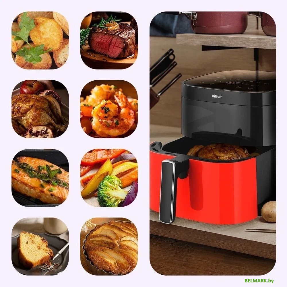 Аэрогриль (аэрофритюрница) Kitfort KT-2291 - фото2