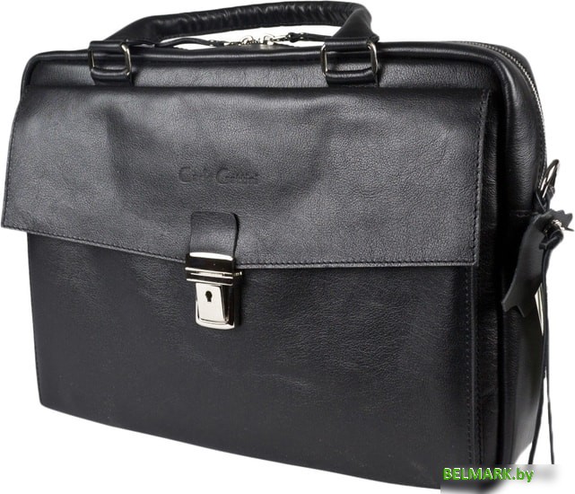 Портфель Carlo Gattini Terrazzo 1031-01 (черный) - фото