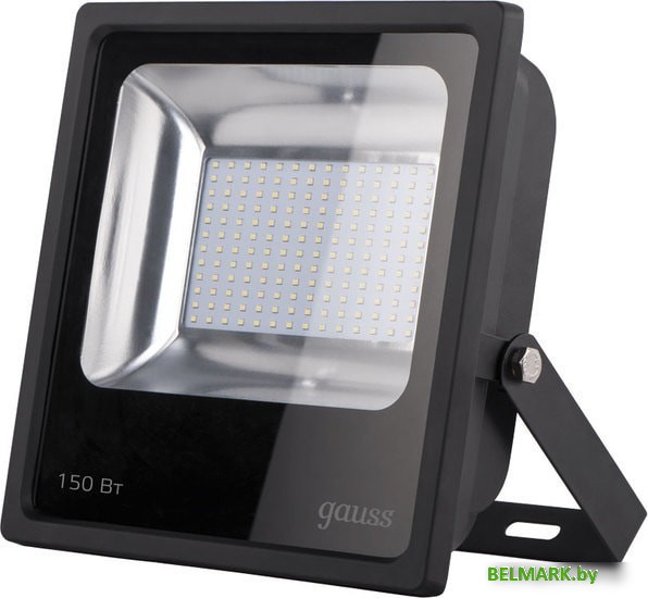 Прожектор Gauss LED 150W IP65 6500K 613100150 (черный) - фото