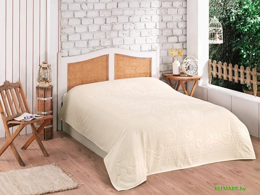 Плед Karven Ester Евро P 961 v1 (кремовый) - фото2