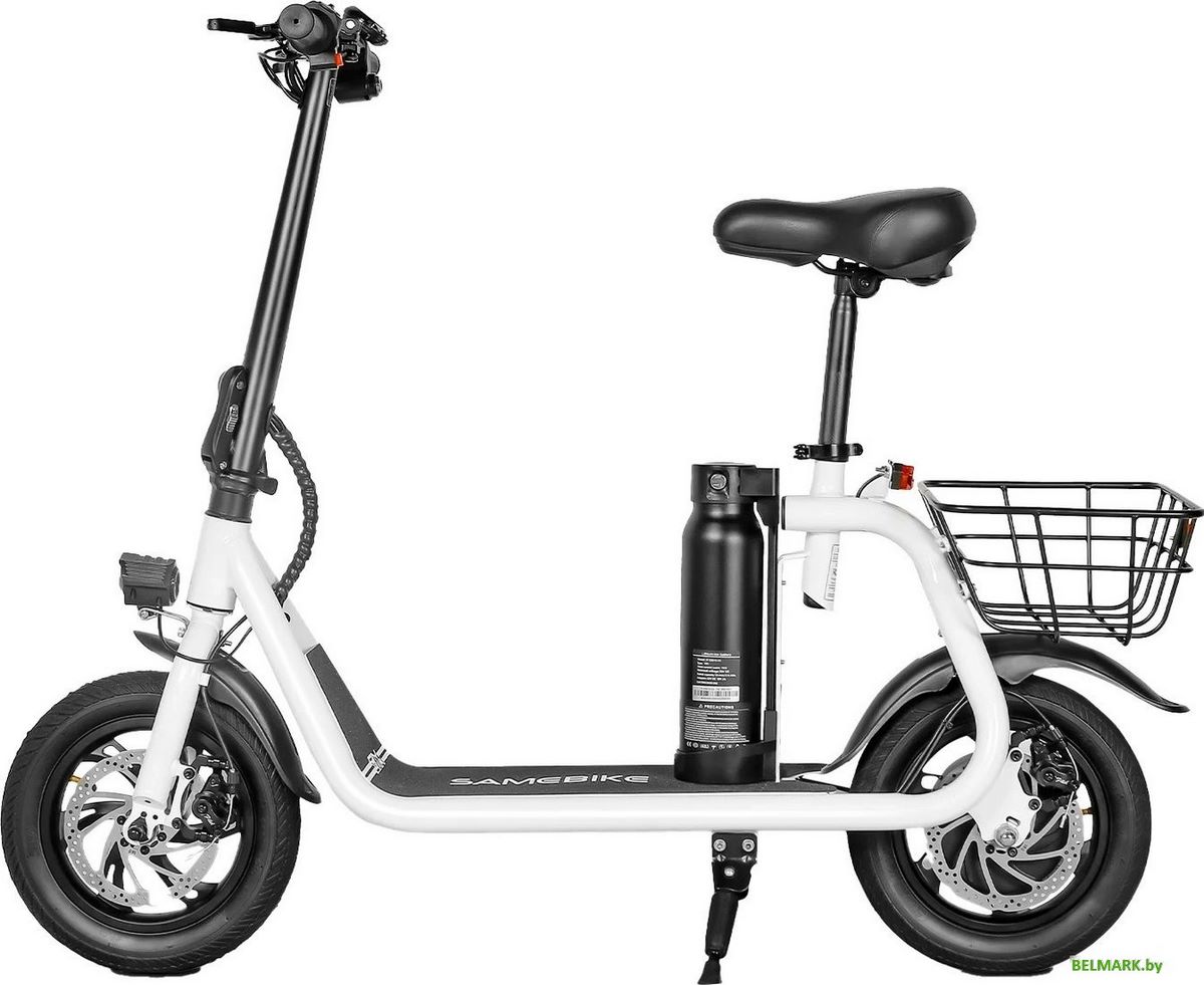 Электросамокат SameBike Comfort SB-C350 (белый) - фото