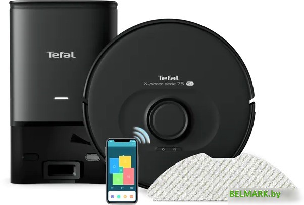 Робот-пылесос Tefal X-plorer Serie 75 S+ RG8595WH - фото