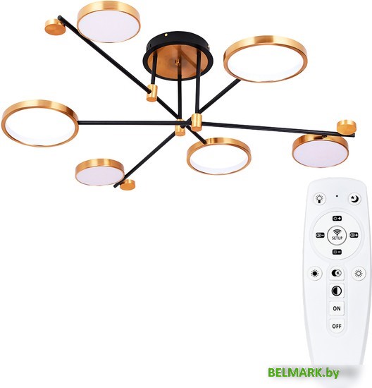 Люстра средней высоты Arte Lamp Holly A1364PL-6PB - фото