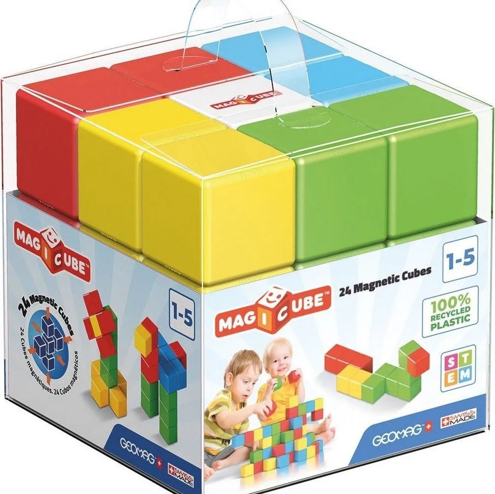 Развивающая игра Geomag Магнитные кубики GM056 - фото