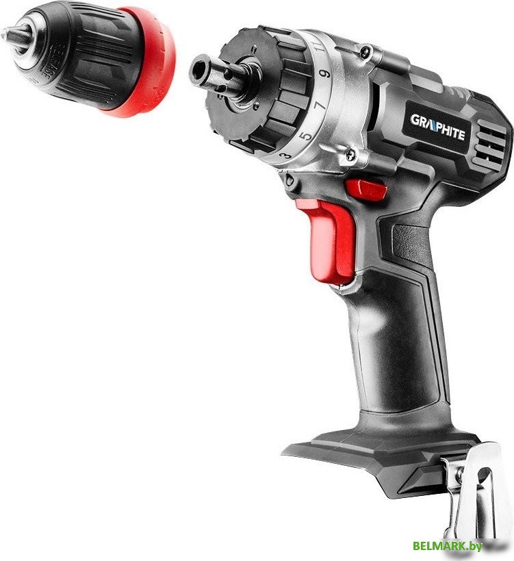 Дрель-шуруповерт GRAPHITE 58G022 (без АКБ) - фото2