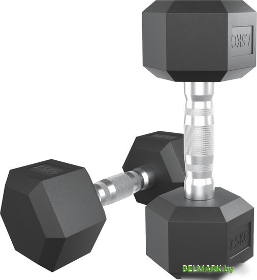 Набор гантелей Unixfit DBHEX7.5 7.5 кг - фото