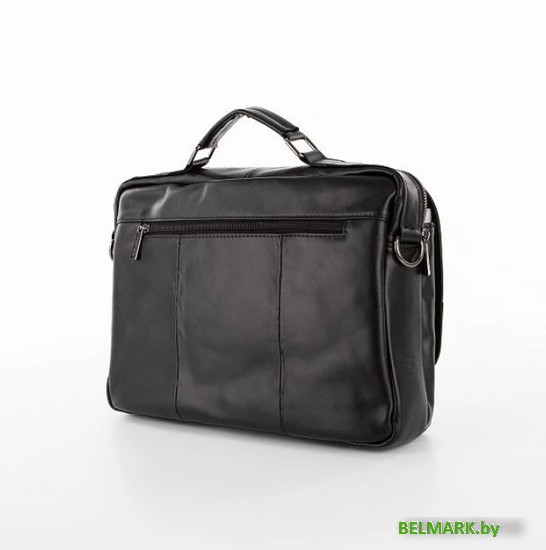 Мужская сумка Poshete 253-35202-24-BLK (черный) - фото2