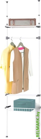 Стойка для одежды Sheffilton SHT-WR24 185721 (белый) - фото