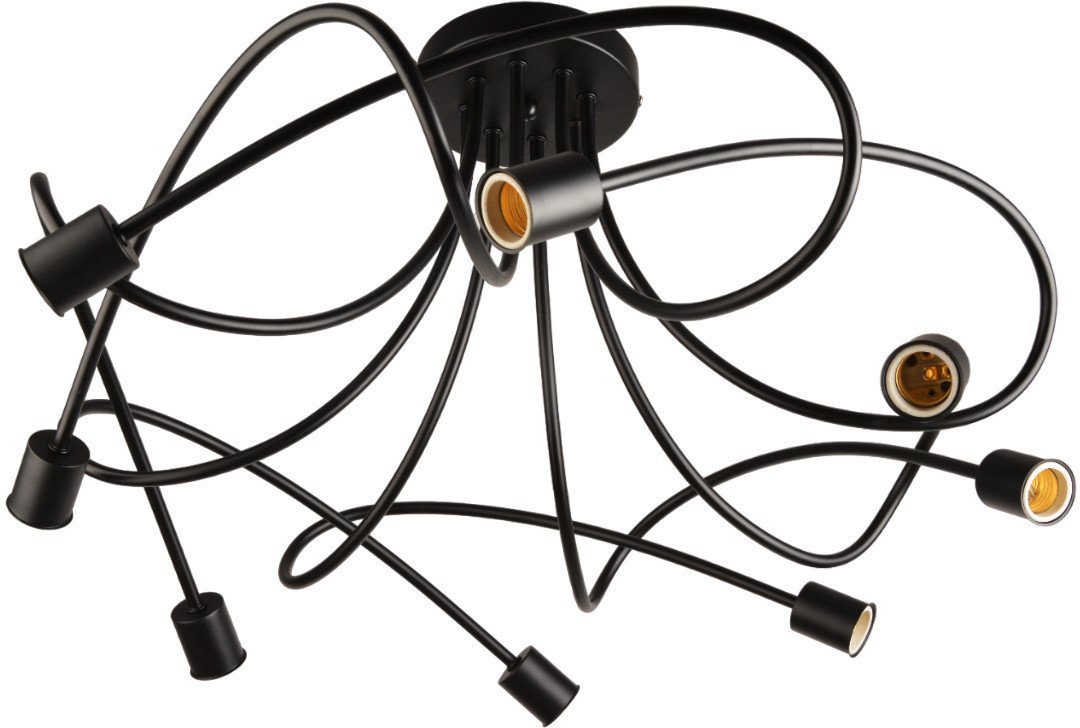 Люстра средней высоты Mirastyle BL-0913/8B BK - фото