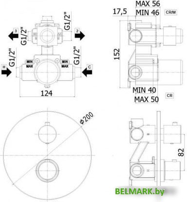 Смеситель Paffoni Light LIQ018NO - фото2