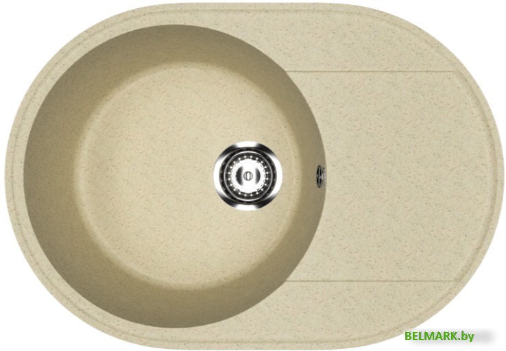 Кухонная мойка Practik PR-M 610-002 (слоновая кость) - фото