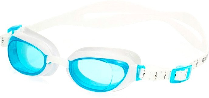 Очки для плавания Speedo Aquapure Female 8-090044284 (белый/голубой) - фото