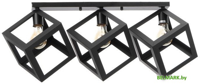 Подвесная люстра BayerLux Куб 4613030 (черный) - фото