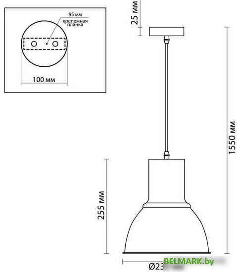 Подвесная люстра Odeon Light Laso 3327/1 - фото2
