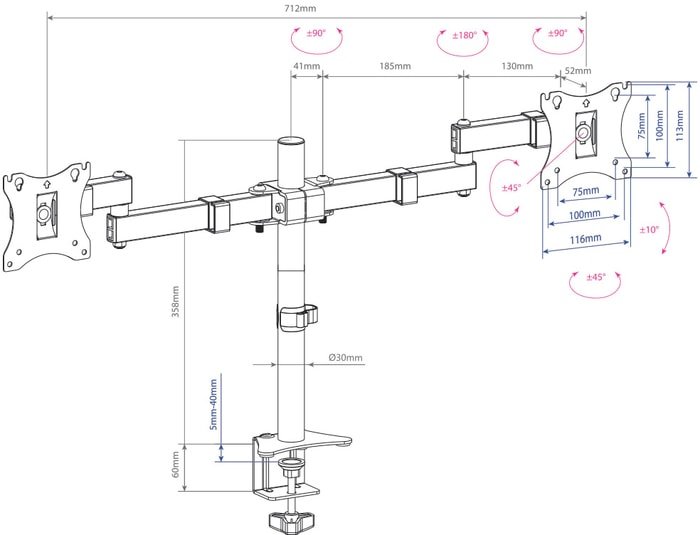 Кронштейн Arm Media LCD-T04 - фото2