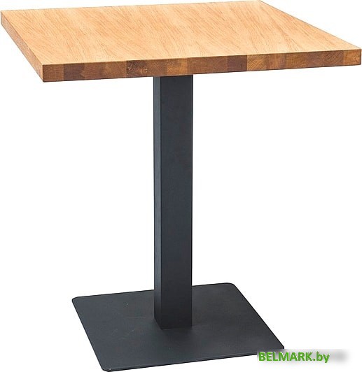 Кухонный стол Signal Puro laminat 70 (дуб/черный) - фото