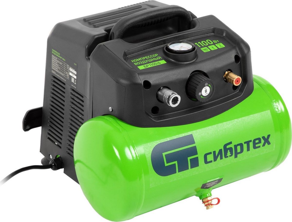 Компрессор СибрТех BL 1100/6 - фото2