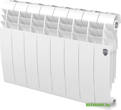 Биметаллический радиатор Royal Thermo BiLiner 350 Bianco Traffico (8 секций) - фото