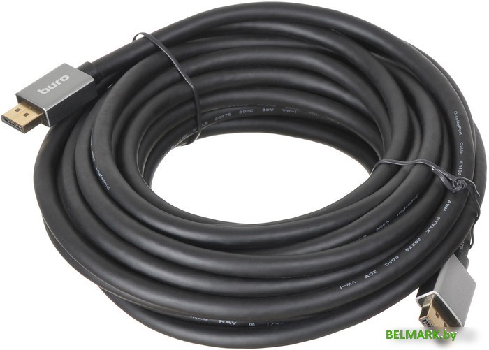 Кабель Buro BHP-DPP-1.4-10G (10 м, черный) - фото