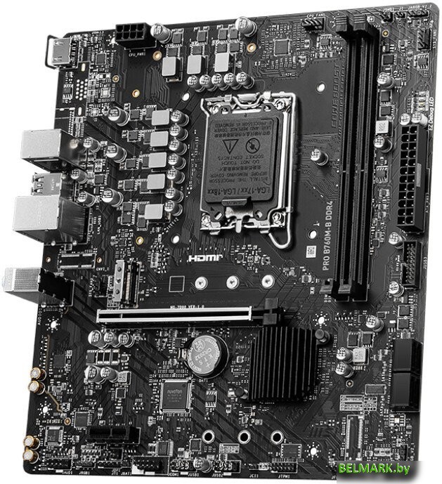 Материнская плата MSI PRO B760M-B DDR4 - фото2