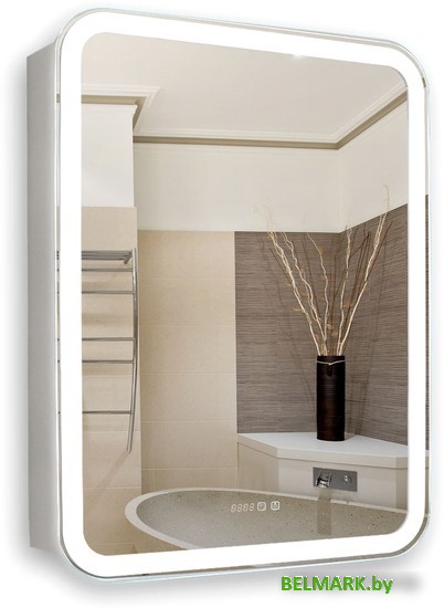 Silver Mirrors Шкаф с зеркалом Фиджи 60x80 LED-00002363 - фото