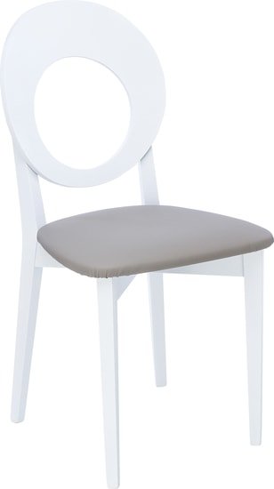 Стул Leset Хьюстон (белый лак/КЗ 526) - фото
