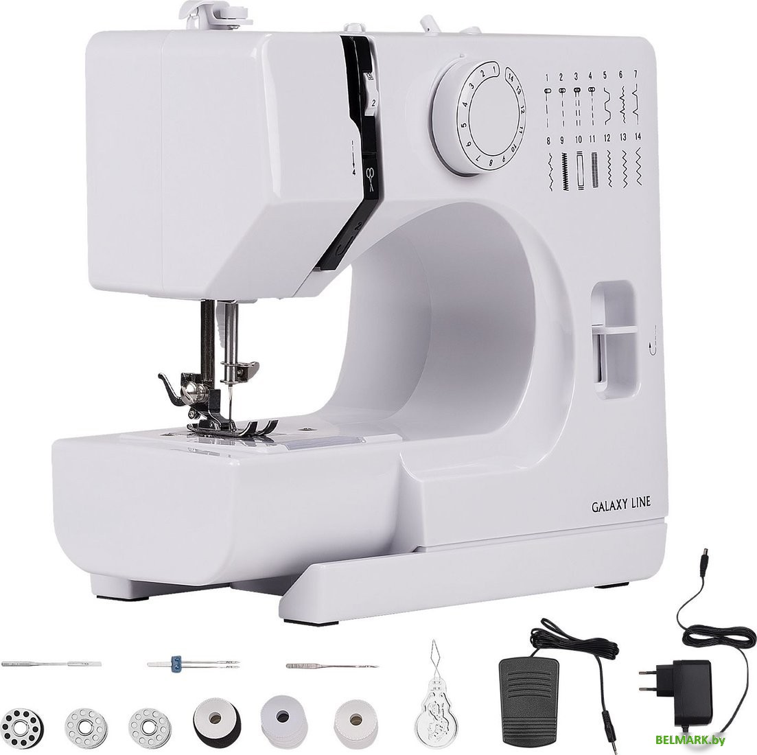 Электромеханическая швейная машина Galaxy Line GL6502 - фото