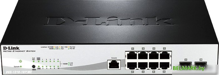 Коммутатор D-Link DGS-1210-10P/ME/A1A - фото