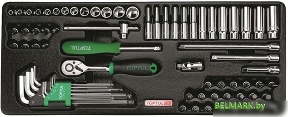 Универсальный набор инструментов Toptul GCAT7202 72 предмета - фото