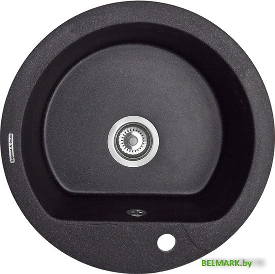 Кухонная мойка Zigmund & Shtain Kreis 505F (каменная соль) - фото2