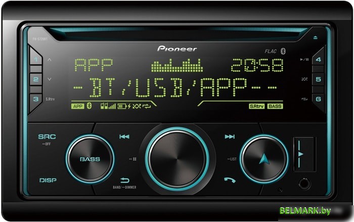 CD/MP3-магнитола Pioneer FH-S720BT - фото