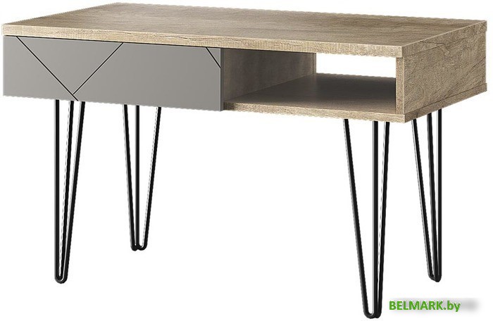 Журнальный столик Anrex Kaylas (дуб каньон/силк шитаке) - фото