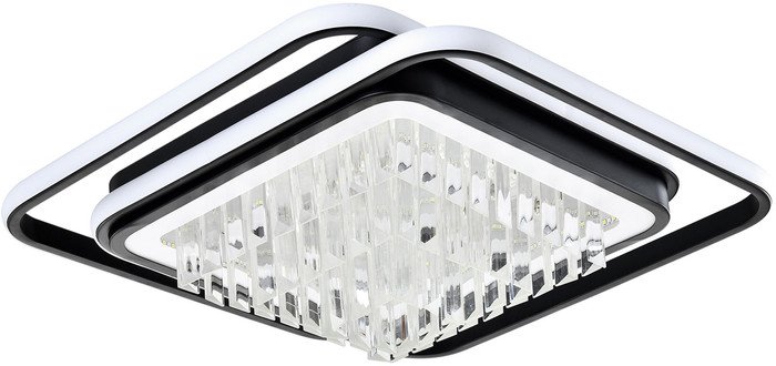 Припотолочная люстра LED4U L8021-450 BK - фото