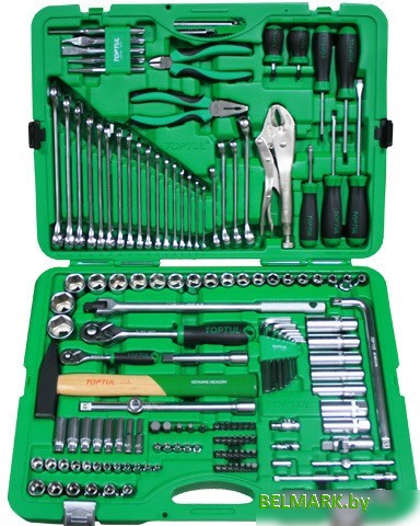 Универсальный набор инструментов Toptul GCAI150R 150 предметов - фото